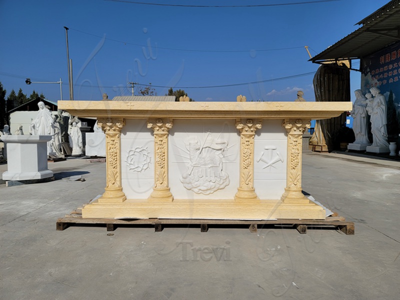 10. marble altar