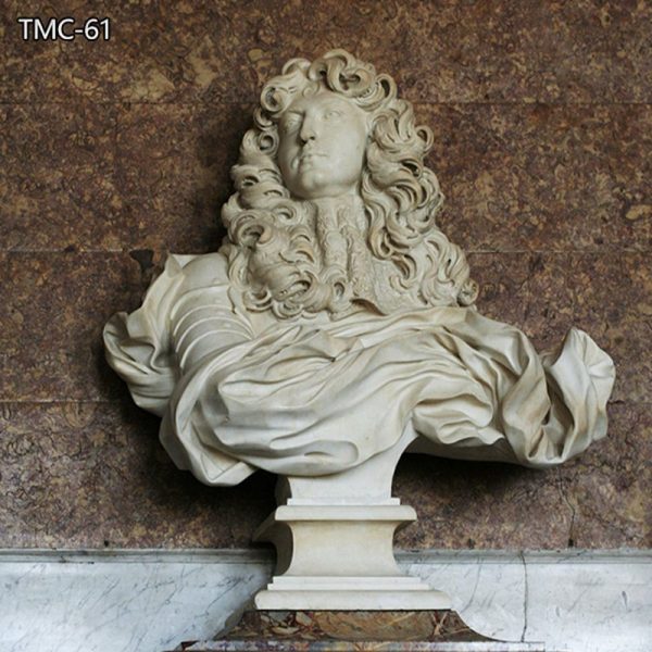 Marble Bernini Bust of Louis XIV Statue Replica Supplier TMC-61