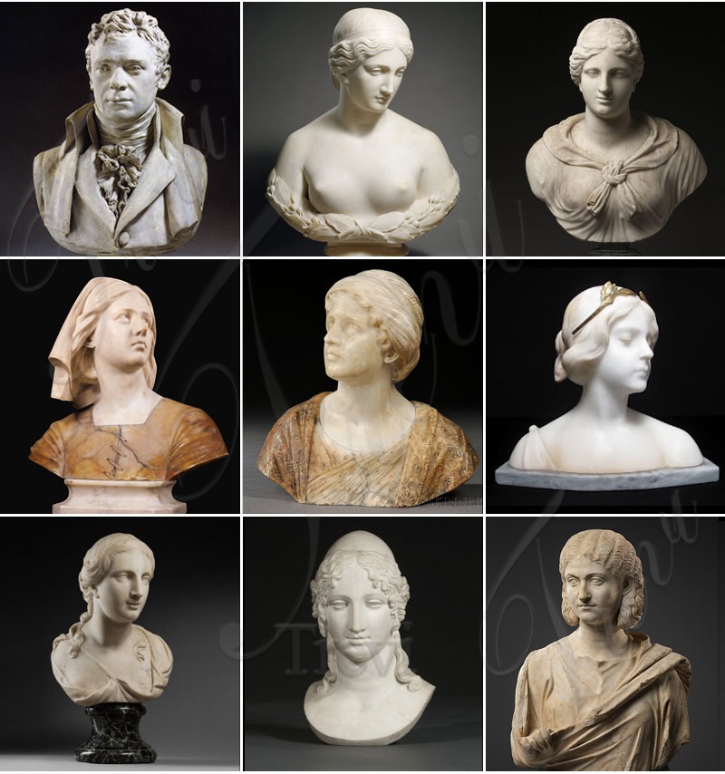 accept custom marble bust-Trevi Statue
