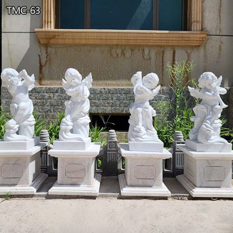 1. marble cherub statue