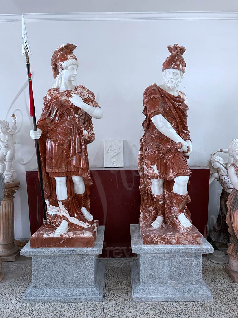 2.1. life size warrior statues