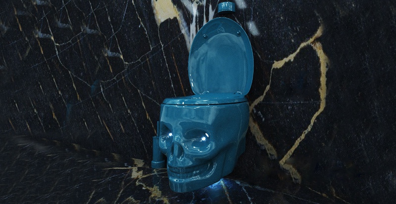 3.2. Marble Skull Toilet