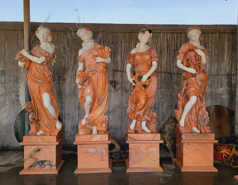 4. Four Seasons Statues
