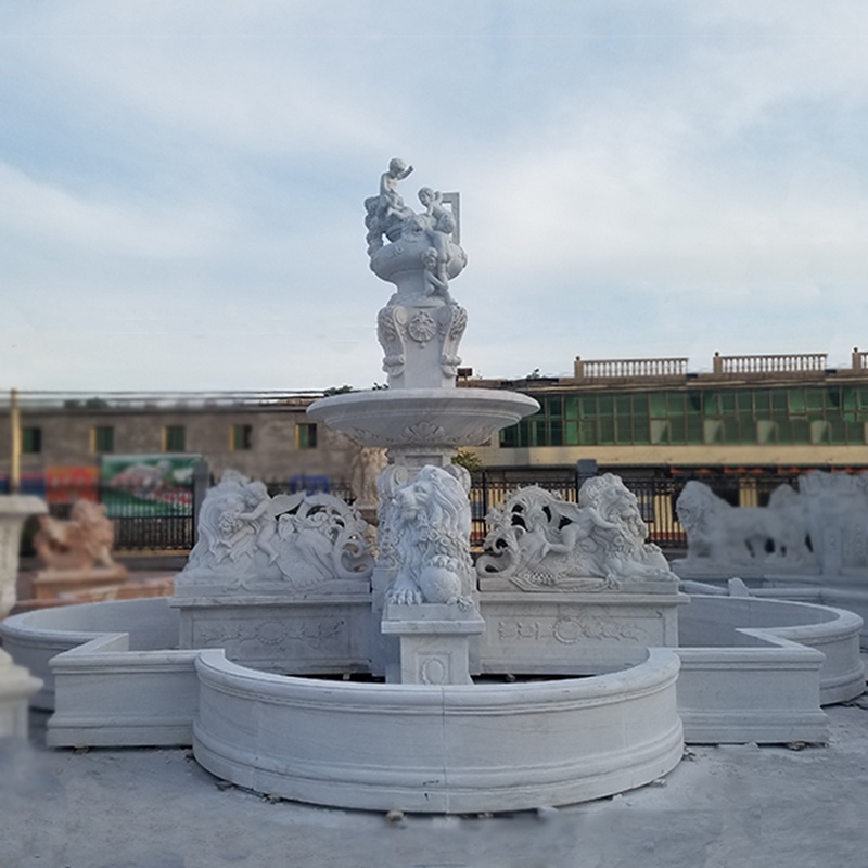 large marble fountain for sale