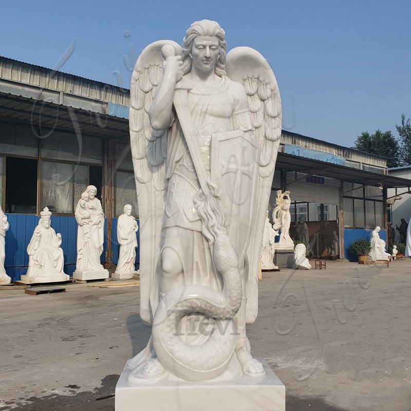 1. St. Michael statue