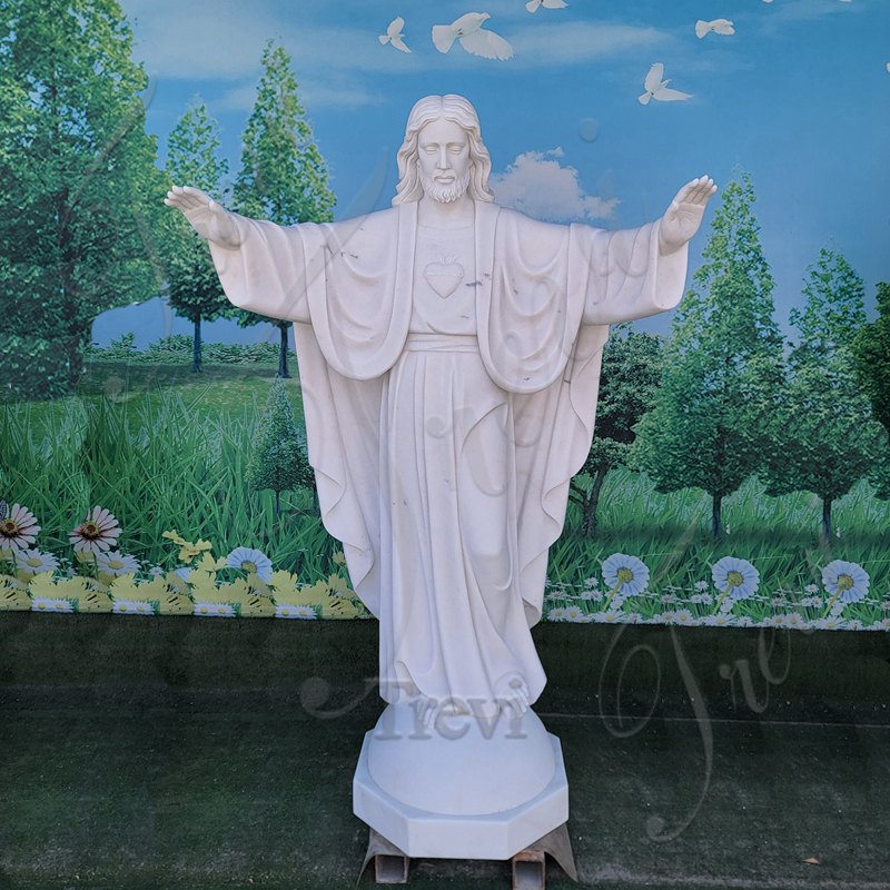 1. marble Jesus statue