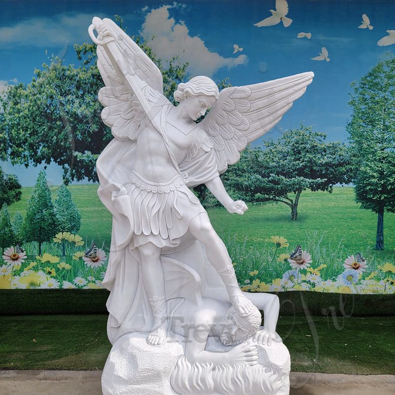2. St. Michael statue