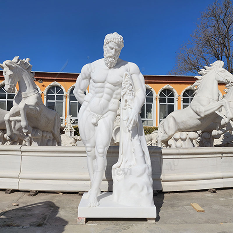 Life Size Marble Hercules Statue