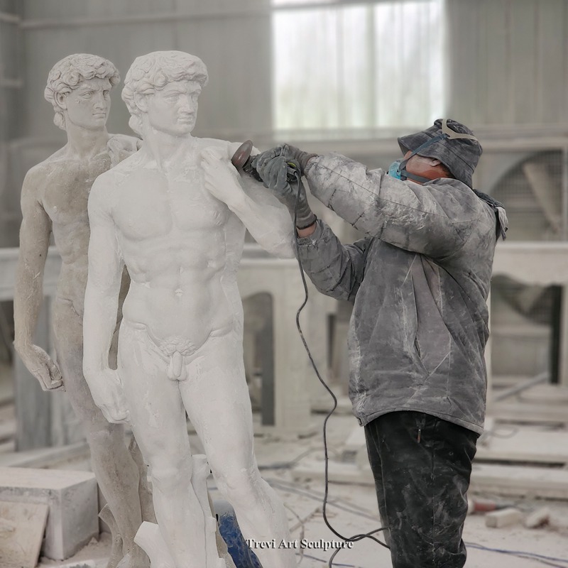 david statue carving process