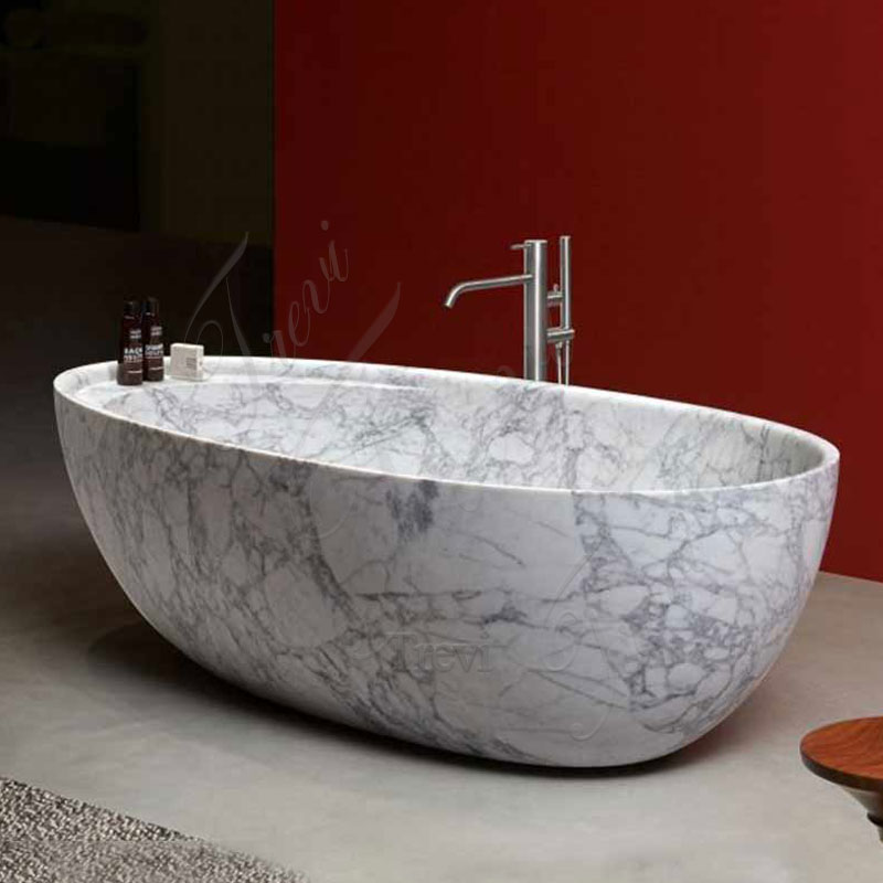 White Marble Bathtub Introduction