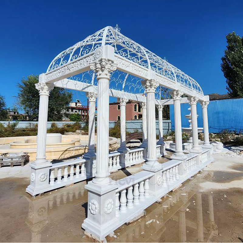 White Marble Gazebo Introduction