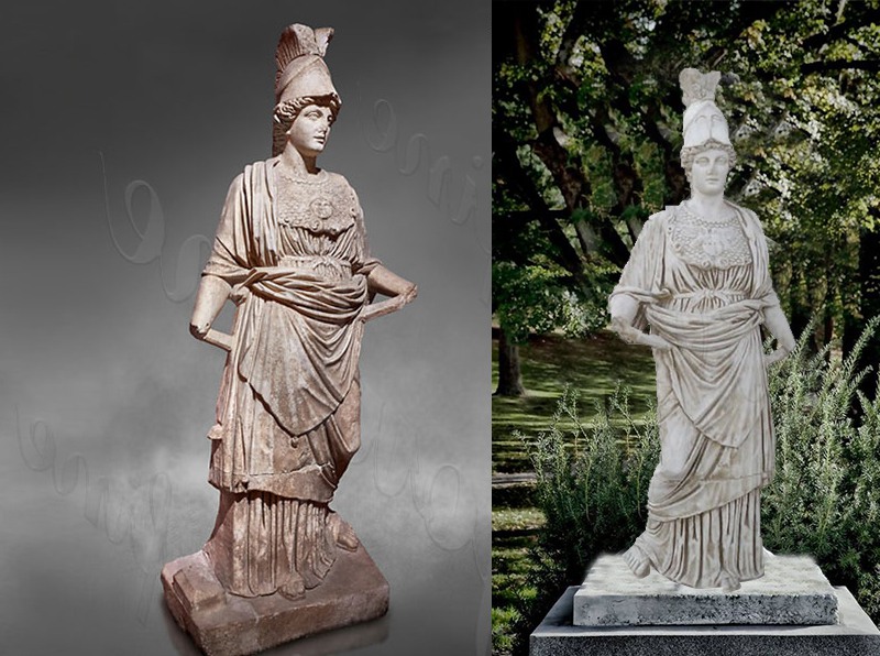 Marble Statue of Athena Statue Details