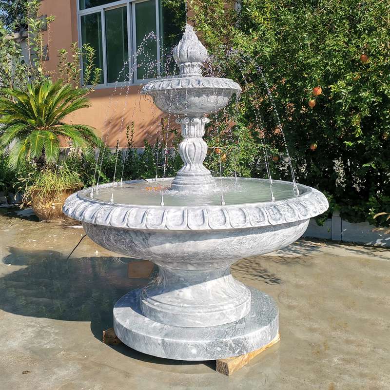 Marble Modern Patio Fountains