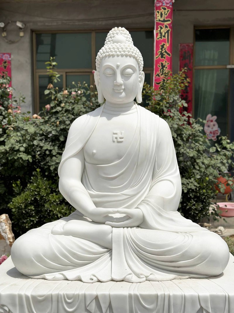 Marble Zen Buddha