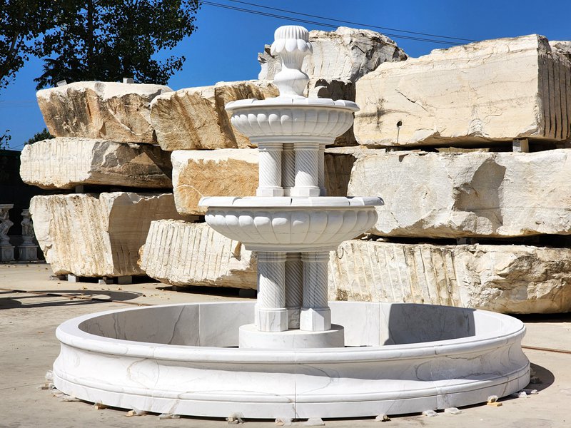 Modern Patio Outdoor Fountain