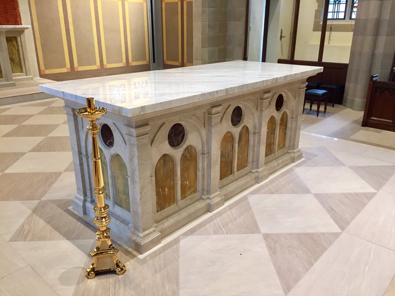 marble altar