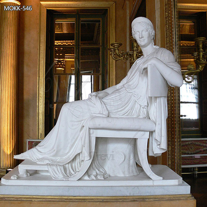 Famous Letizia Ramolino Bonaparte Marble Statue for Sale MOKK-546