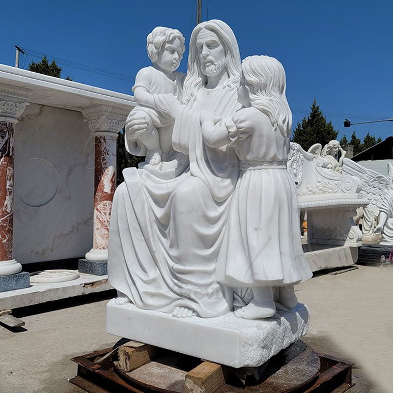 Marble Jesus with Children Statue Introduction