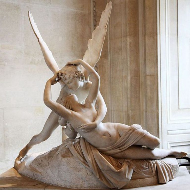 Cupid and Psyche Sculpture