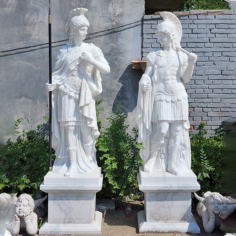 Marble Warrior Statues Introduction