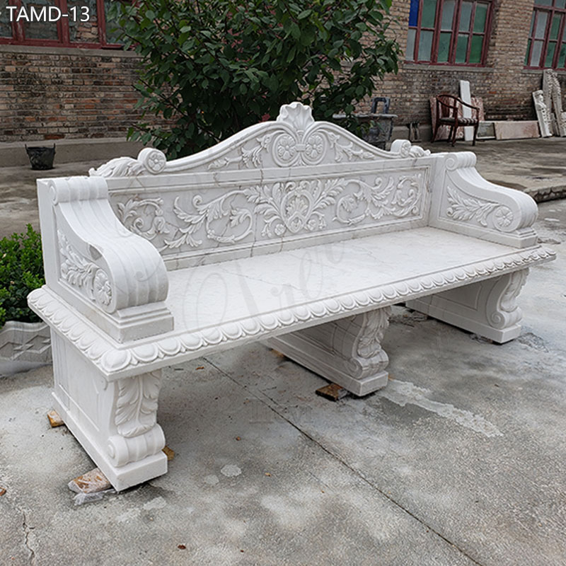White Marble Bench Introduction