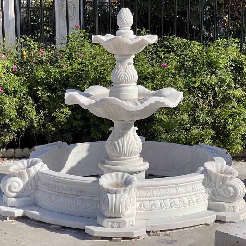 Marble Fountain for garden design