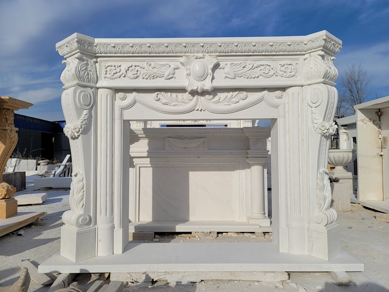 Popular Marble Fireplace