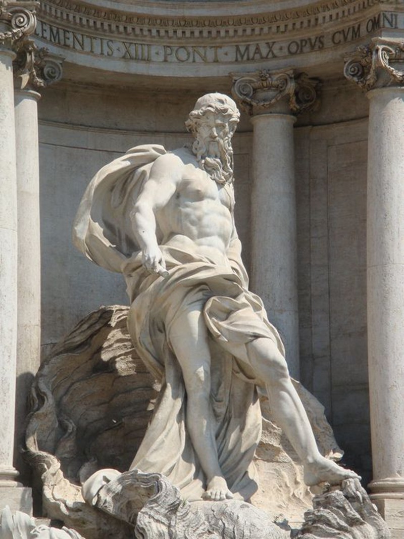 Poseidon Statue