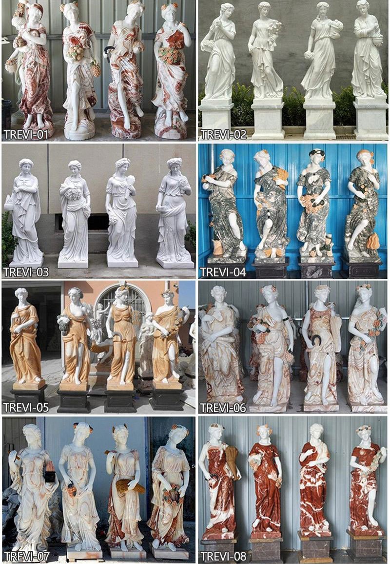 More Marble Four Season Statue Designs