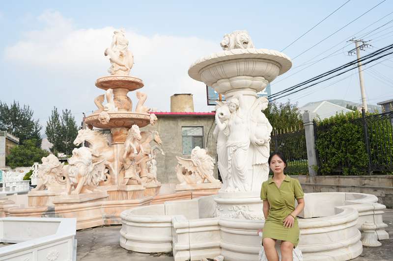Large Marble Fountain Introduction