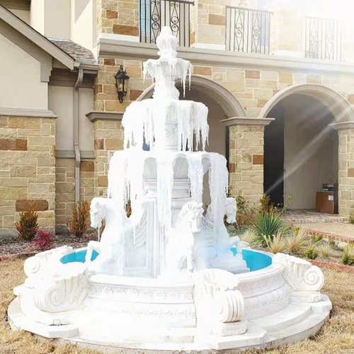 marble horse fountain feedback