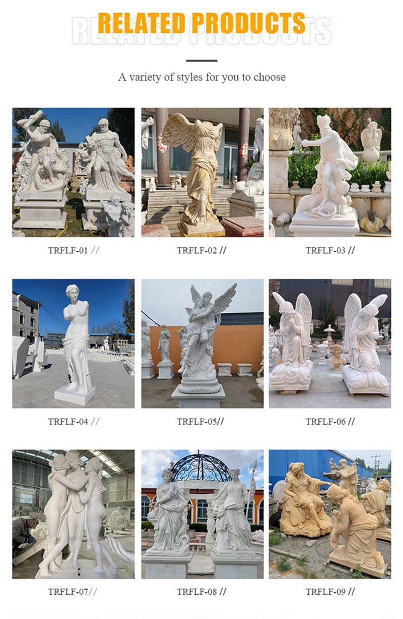 Greek figure statues