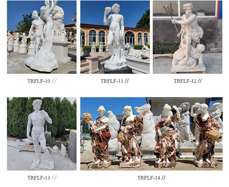 Greek figure statues