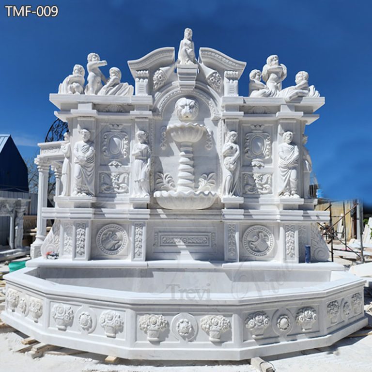 marble wall fountain