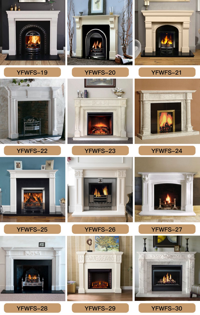 More Marble Fireplace Options
