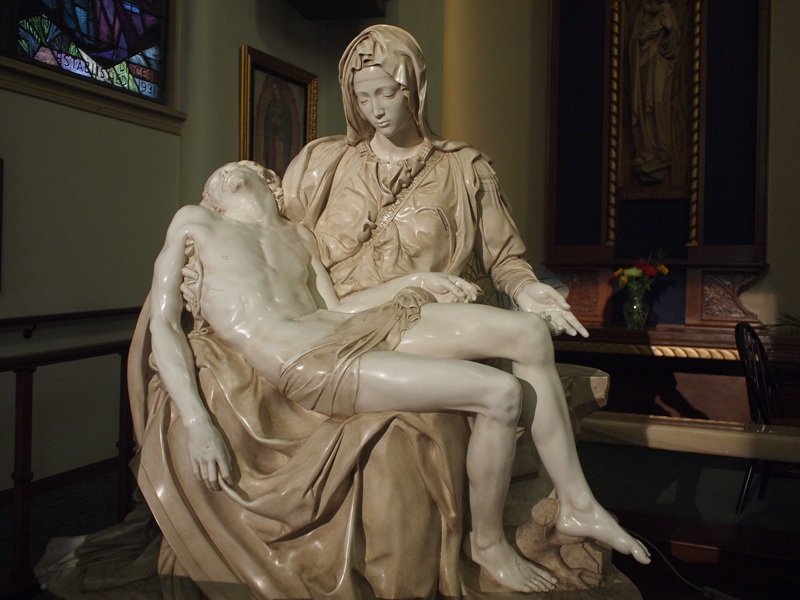 The Pieta Statue