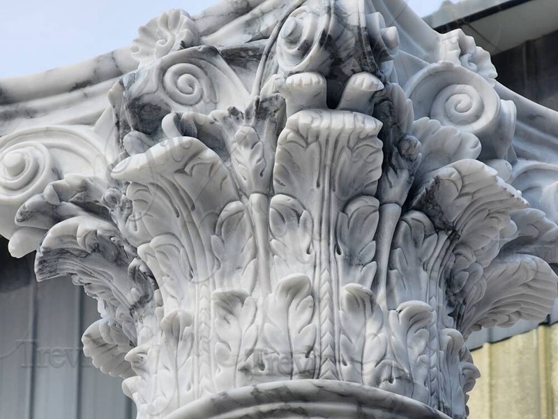 Vivid Details of The Marble Column