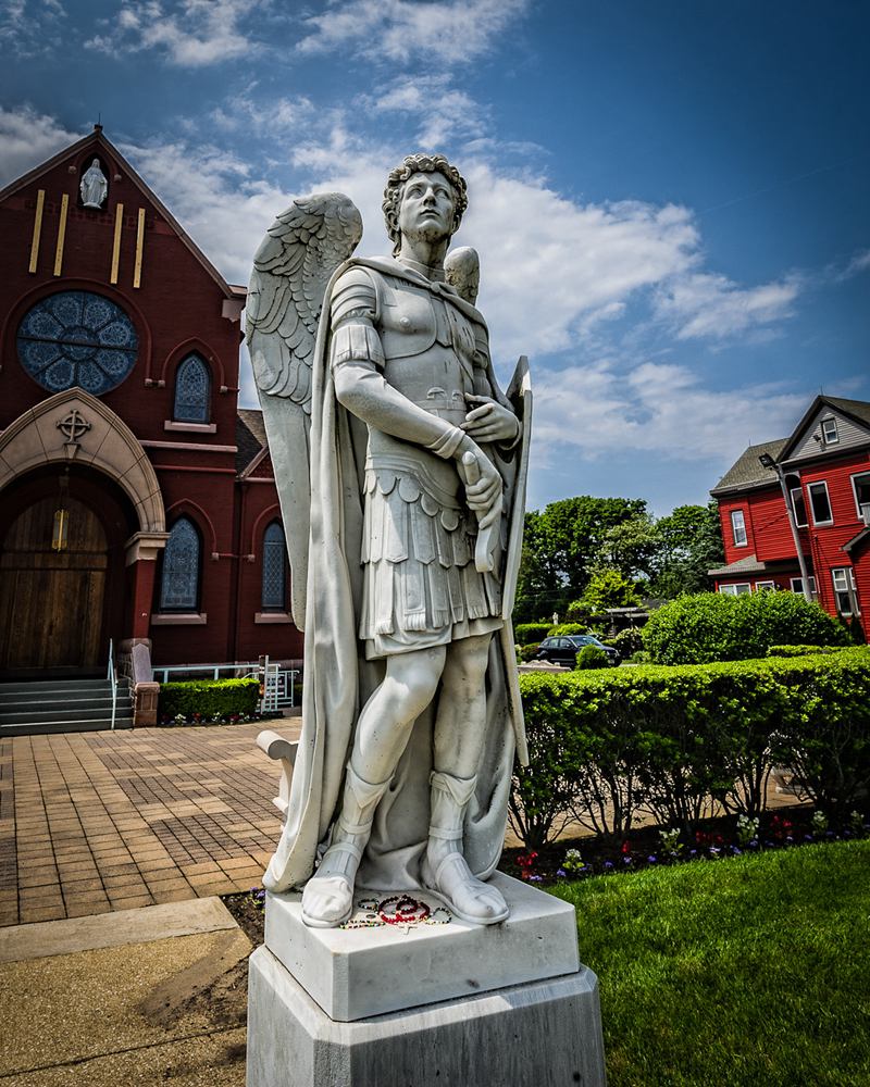 Statues of Archangels Michael