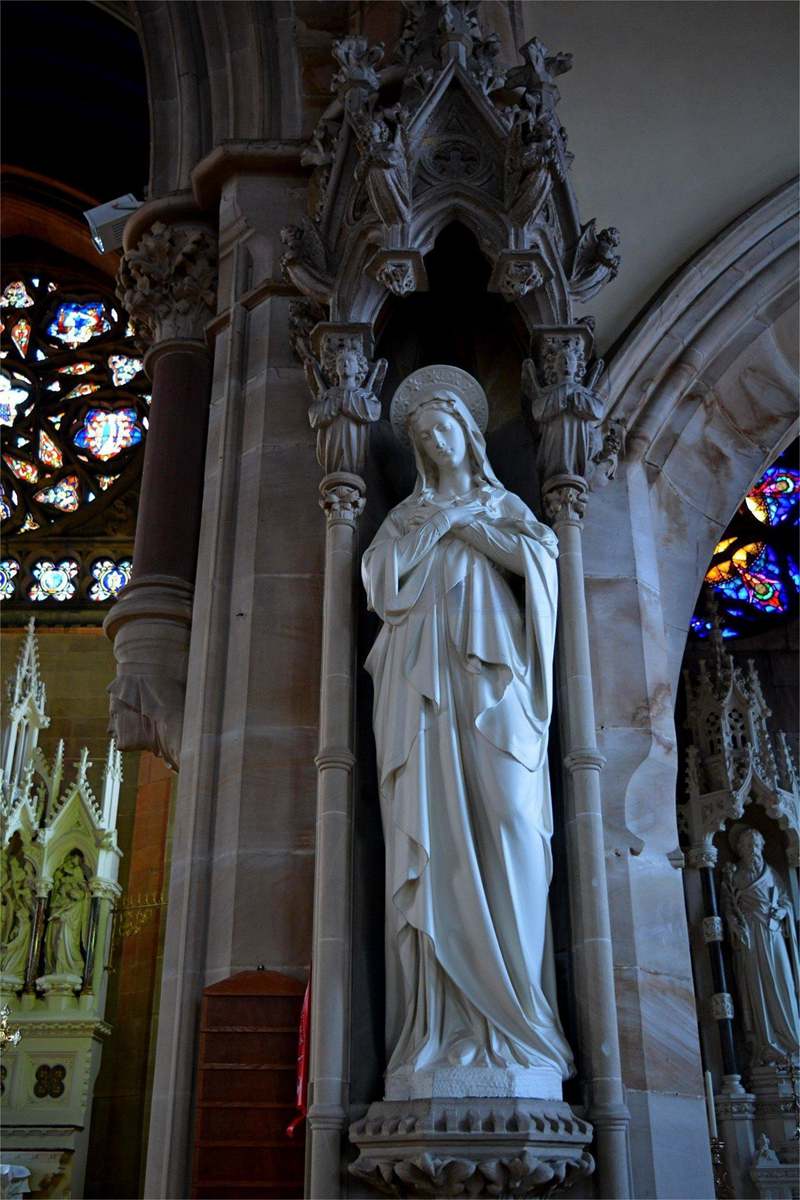 The Virgin Mary Statue