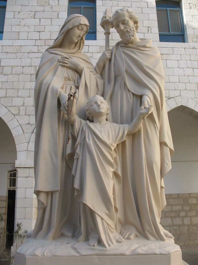 The Holy Family Statue