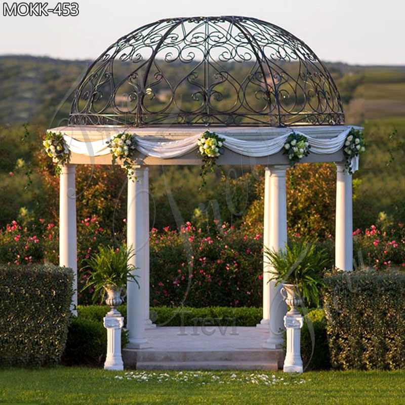 Marble Gazebo Wedding Gazebo Designs for Backyards for Sale MOKK-453