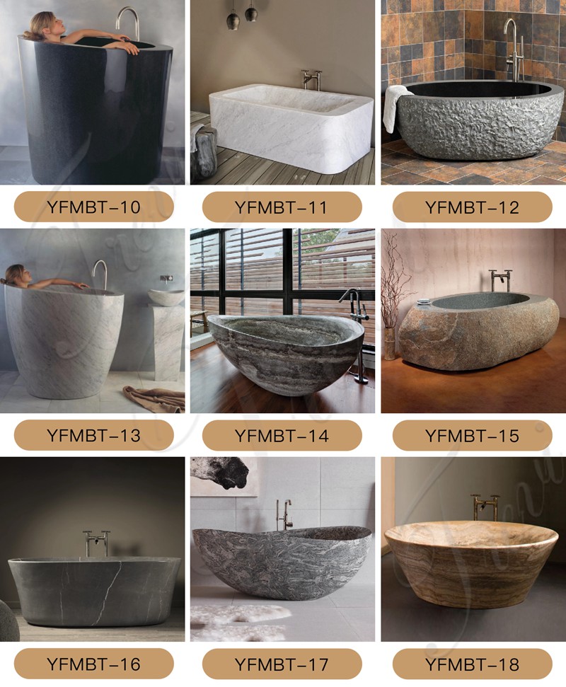 More Marble Bathtub and Sink Options