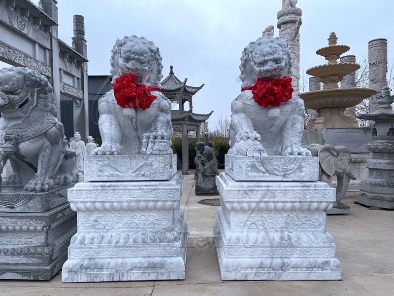 Foo Dog Statue in Pairing Meaning