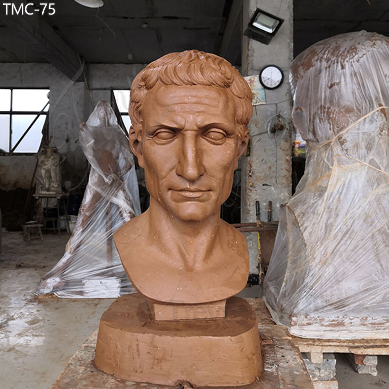 Famous Marble Bust of Julius Caesar Replica for Sale Factory Supply