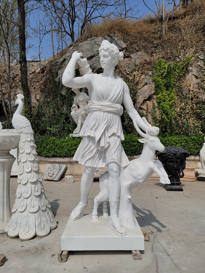 Artemis Marble Statue