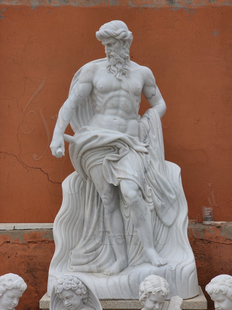 Ancient Poseidon Statue