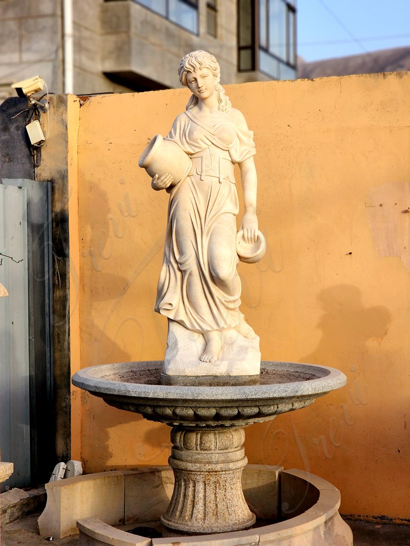 Outdoor Marble Fountain Shows