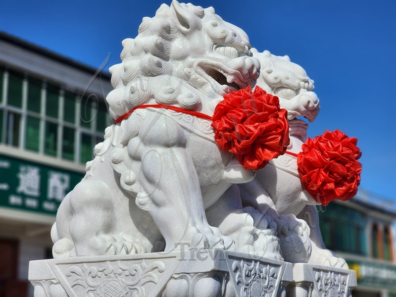 Foo Dog Statue in Pairing Meaning
