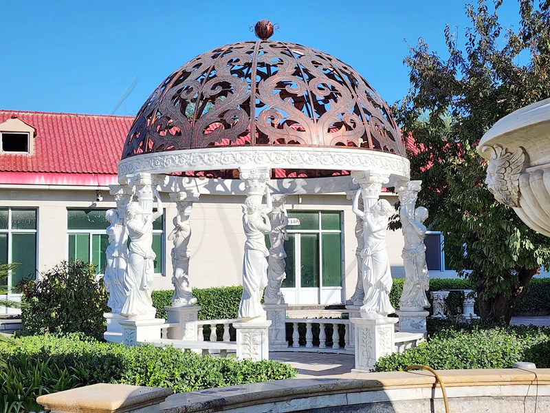 White Marble Gazebo Introduction