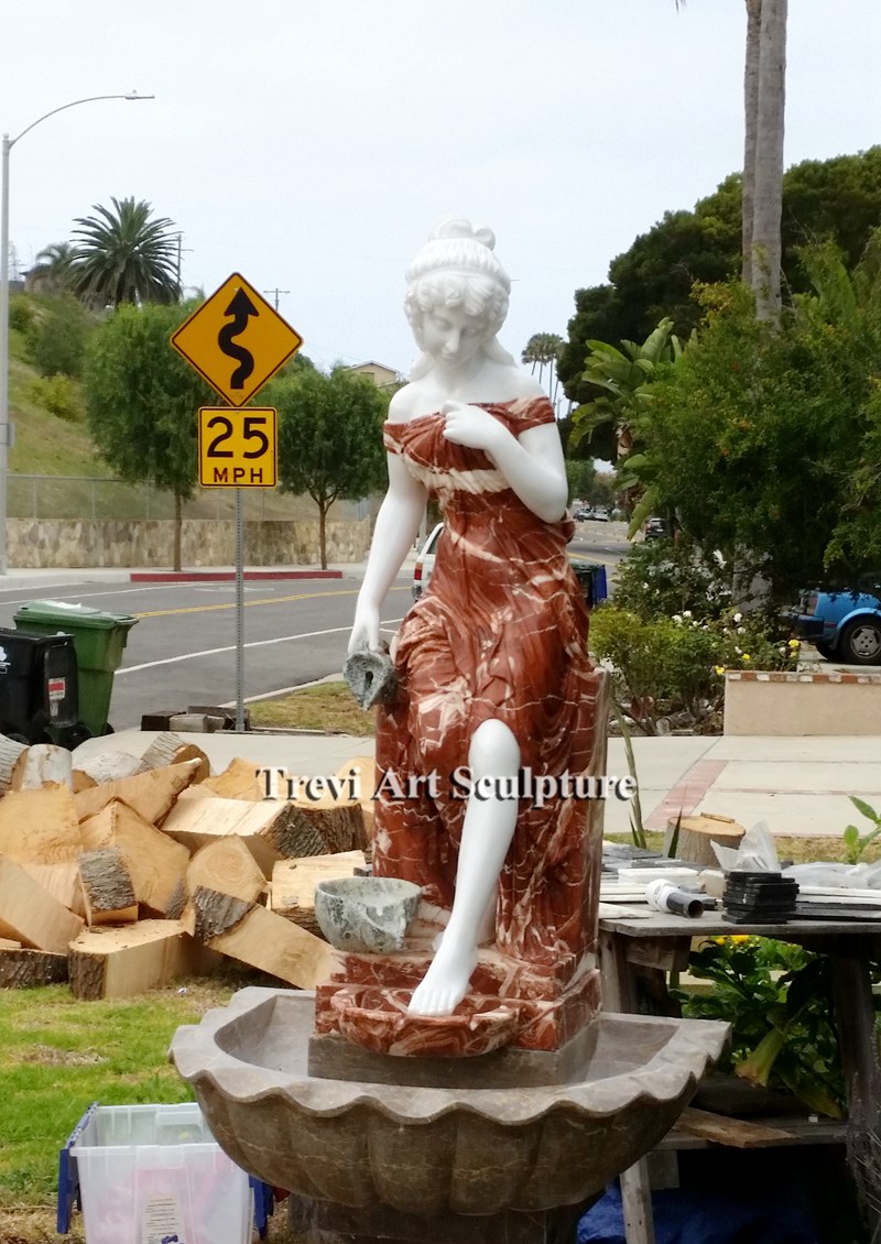 female figure statue fountain feedback